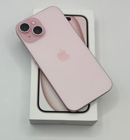 Apple iPhone 15, 256GB, Pink (Unlocked) - Chesterfield.