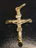 9CT Yellow Gold Crucifix - Approx 1" - 2.1G