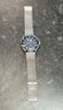 Hugo Watch Mesh Bracelet With Blue Dial