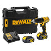 DeWalt 18V 2 x 4 Li Ion Brushless Cordless Combi Drill Power Tool