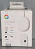 Google Chromecast W/Google TV & Voice Remote (HD) 2022 - Snow **Boxed**