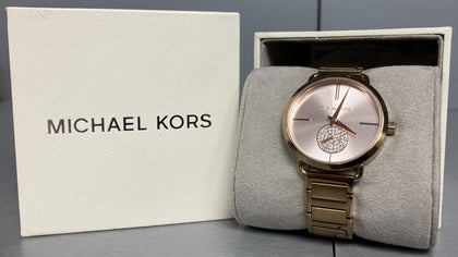 Michael Kors MK3640 Ladies Portia Rose Gold Watch