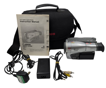 Canon G1000 Cassette Camcorder (Year of Release 2000)