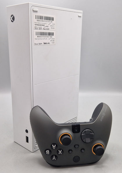 Xbox Series S 512GB with Scuff instinct pro Pad in grey