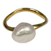 Baroque Treated Freshwater Cultured Pearl Rin Size 60 *Collection Only*
