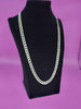 22" Silver ( 925 ) Curb Chain - 34GR - Pre Owned - Good