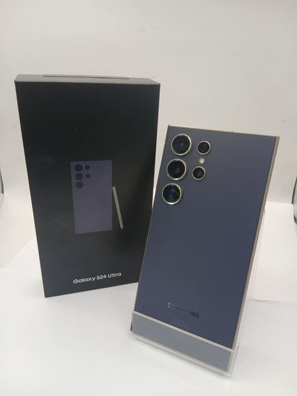 Samsung Galaxy S24 Ultra Mobile Phone - 256GB Storage - Titanium Violet - Unlocked - Boxed With Charger