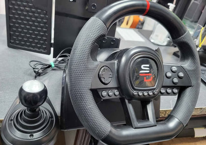 Superdrive GS650-X Steering wheel, Pedals and Shifter For Xbox One, Series S/X And PS4