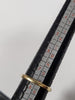 9ct Yellow gold Ring With 0.5ct Diamond Stones - 2.39G - Size P - Hallmarked