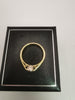 18CT Gold Ring with Diamond 3.4G Hallmarked(750) and Tested Size K