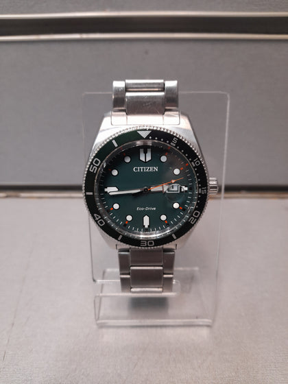 Citizen Eco Drive Sport Green Dial Men's Watch