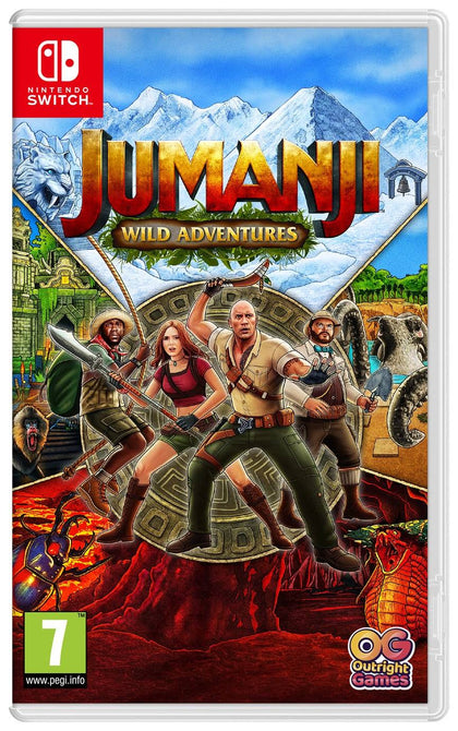 Jumanji Wild Adventures Nintendo Switch.