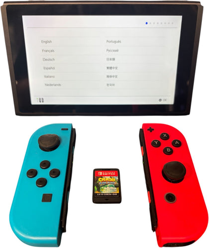 Nintendo Switch Console with Game Cartridge