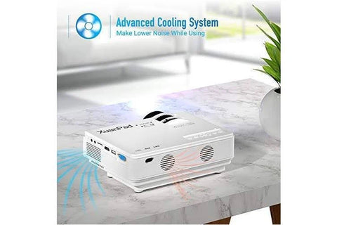 XuanPad Mini Projector Portable Video Projector