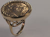 1901 Half Sovereign Ring Size  M