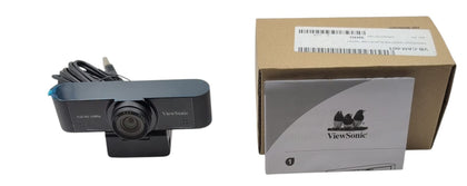 ViewSonic Web Cam Wired Full HD 1080p with Monitor Mount 