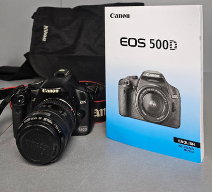 Canon Eos 450D - Digital Camera - SLR - 12.2 MP + Canon lens ef 35-70mm