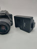 Nikon D3400 Black + AF-P DX 18-55mm, B Grade, with Charger Pack