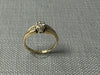 9ct Gold ring set with 10pt diamond