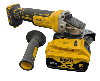 DeWalt DCG405N 18v XR 125mm Brushless Angle Grinder W/ 18V 5.0Ah Battery