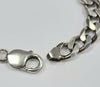 Silver Curb Bracelet 8.5"