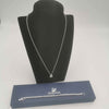 Swarovski Bracelet 7" & Necklace 18" Set With Original Box