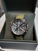 Seiko Prospex Solar Chronograph  SSC295 (V172-0AL0) Watch Solar Chronograph Watch Black Dial 42mm Green Fabric Strap