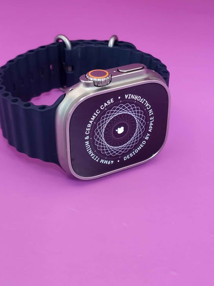 Apple Watch Ultra 2 - Cellular Natural Titanium Case - 49MM /Navy Ocean Band