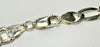 22" Sterling silver figaro chain