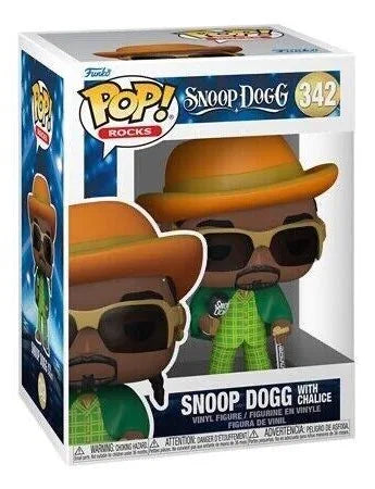 Funko Pop Rocks Snoop Dogg With Chalice 342 Vinyl Figure
