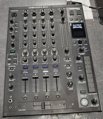 Denon DJ X1850 Prime 4-Channel Professional DJ Digital Mixer
