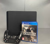 Sony Playstation 4 Slim 500gb Black Call of Duty Modern Warfare Bundle  **Unboxed**