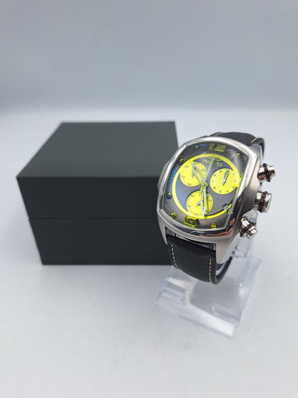 Invivta Lupah 6099 mens swiss made quartz chronograph watch with leather strap BOXED