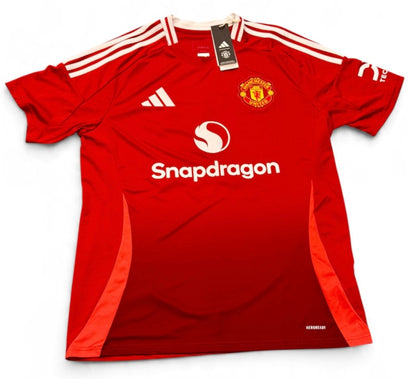 Manchester United Signed Boxed Red Football Jersey