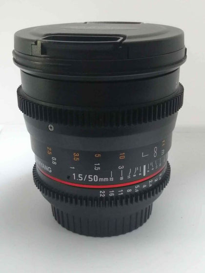 Samyang 50mm T1.5 VDSLR AS UMC (Canon).