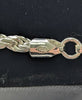 925 HALLMARKED, SILVER, ROPE CHAIN W/ LOBSTER LOCK, 24", 29.07G, !!BRAND NEW!!