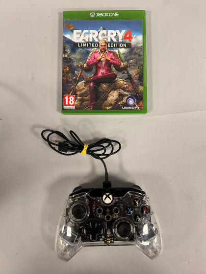 Microsoft Xbox One S 500GB Console Wired controller