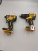 Dewalt DCD709 DCF809 Drill & Impact Drill With 1 4ah batt & charger & case