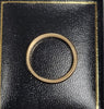 9CT Yellow gold Band - 2.73GR - Size M - Hallamarked
