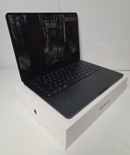 MacBook Air 13-inch (2024) - Apple M3 8-core and 10-core GPU - 8GB RAM - 256GB SSD  Model A3113 Black  Boxed