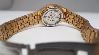 Seiko 5 7S26-01T0 Automatic Gold Watch
