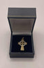 1" 9ct Gold Cross Pendant