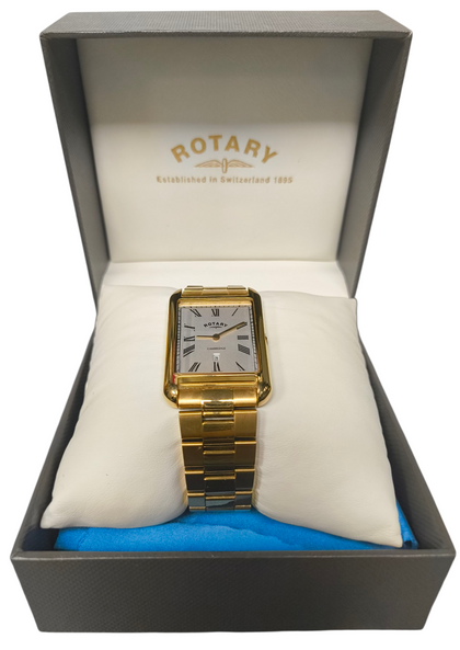 Rotary Men's Cambridge Gold Bracelet Watch