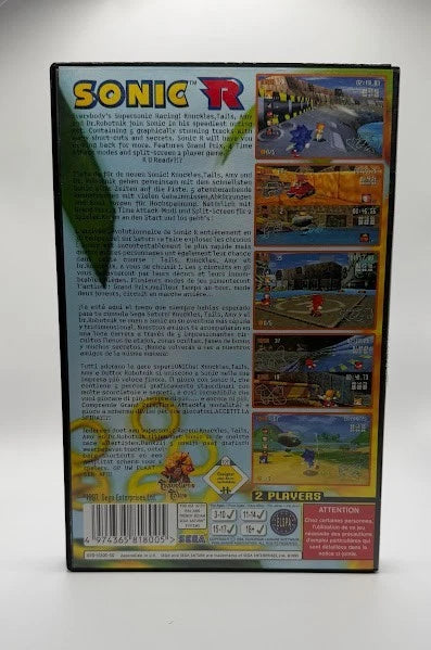 Sonic Racing Sega Saturn Game Complete