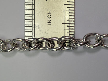 Silver Charm Bracelet With Silver heart