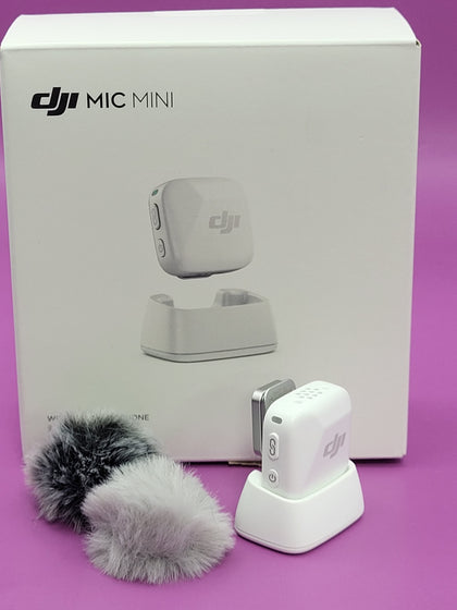 DJi MIC MINI - Wireless Microphone - Boxed - White
