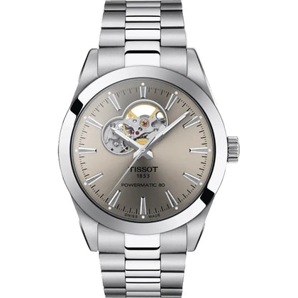 Tissot T-Classic Gentleman Open Heart 40mm Automatic Men's Watch**Boxed**