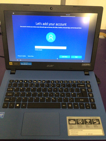 Acer aspire 4gb
