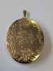 9ct Gold Triple Picture Locket