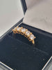 18ct Yellow Gold 5-Stone Eternity Ring – Size O – 2.22g Classic Elegant Band